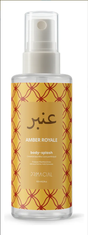Body Splash Árabe Amber Royale 100ml By Primacial Frag. Oriental